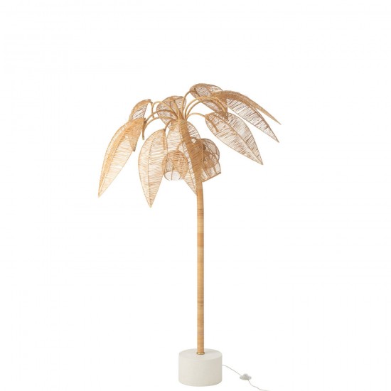 J Line Lampadaire Cocotier Canne A Sucre Natura Small L65xB65xH150 cm JLine 54301 by Jolipa 54301.