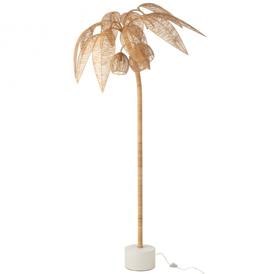 J Line Lampadaire Cocotier Canne A Sucre Natura Large L65xB65xH200 cm JLine 54302 by Jolipa 54302.