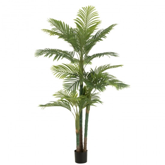 J Line Palmier Areca Pot Artificiel Vert L90xB90xH180 cm JLine 54366 by Jolipa 54366.