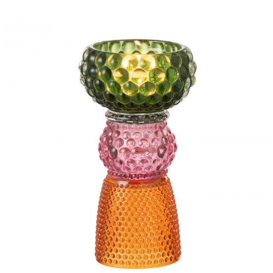 J-Line J Line chandeliers candélabres Jolipa Chandelier Jazzy Verre Mix.