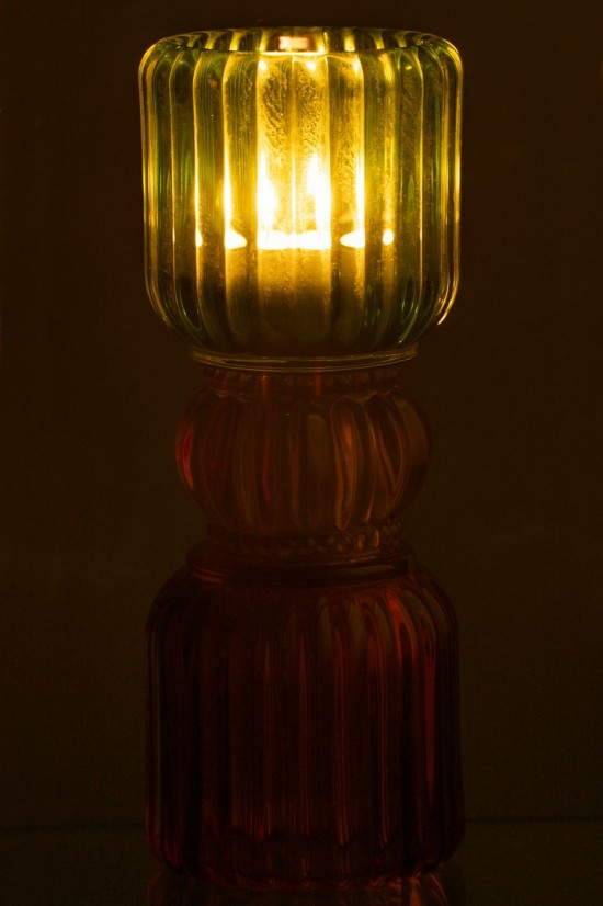 J-Line J Line chandeliers candélabres Chandelier Jazzy Verre Mix.