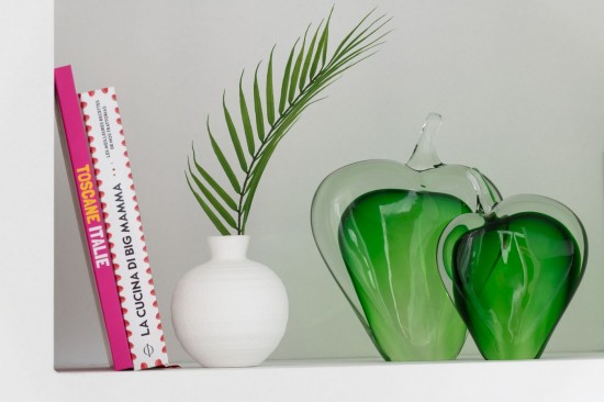 Jolipa Set 3 Presse Papiers Malum Verre Vert Transparent.