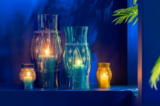 Jolipa Photophore Tarifa Verre Mix Assortiment De 3.