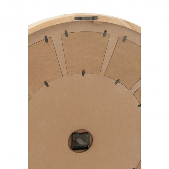 J-Line J Line horloges murales Jolipa Horloge Murale Photo Beautiful Mdf Naturel.