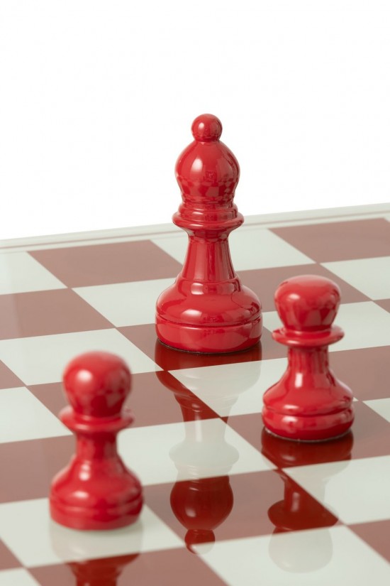 J-Line echiquiers-en-bois 55043.