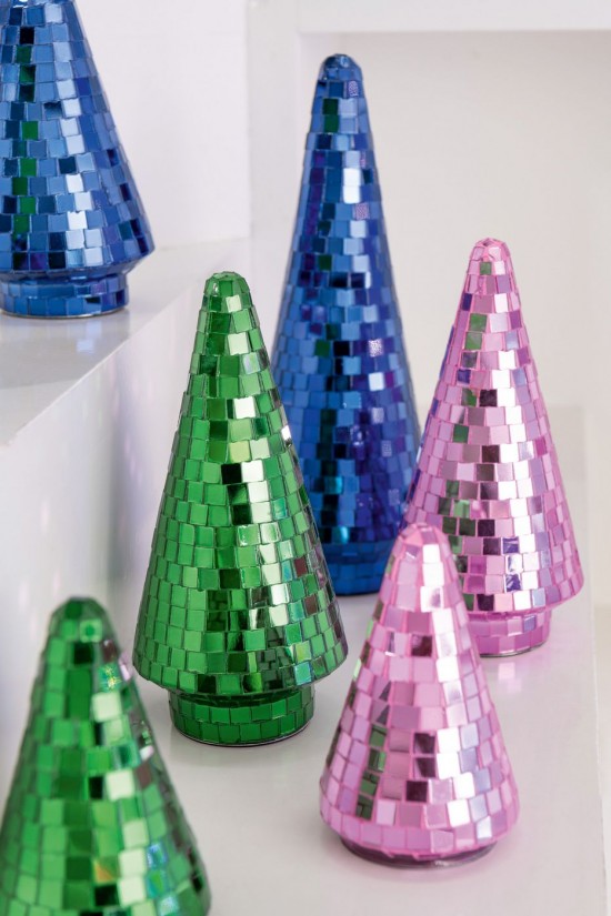 Jolipa Arbre Miroir Verre Vert Medium.