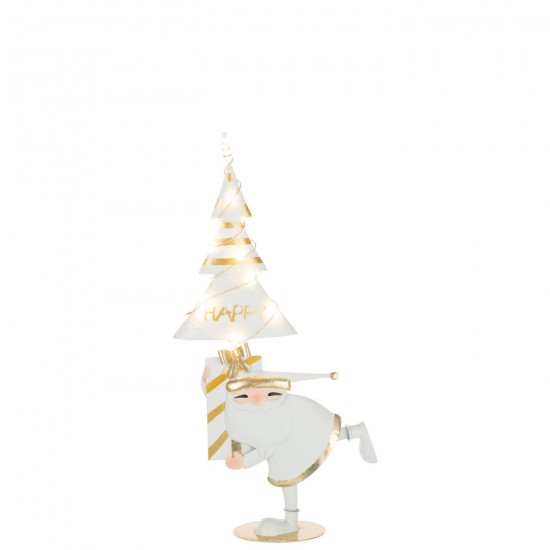 J-line 55267 Jolipa JLine figurines pere noel ou bonhomme de neige.