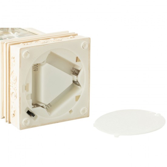 Jolipa Boule De Neige Lanterne Bonhomme De Neige Plastique Blanc Assortiment De 2.