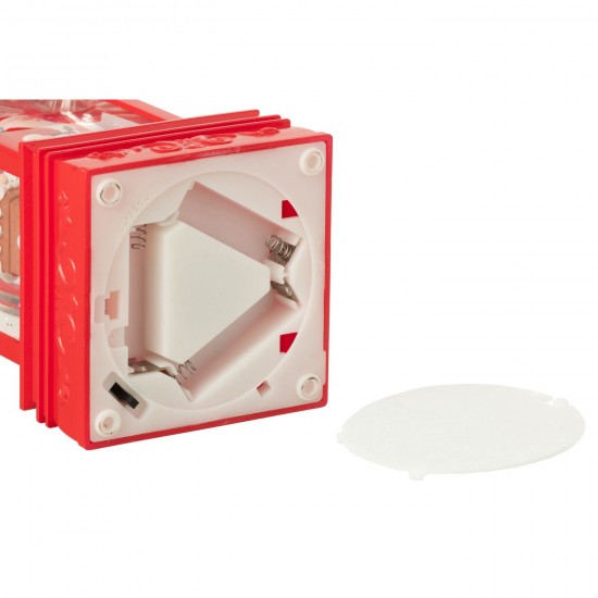 Jolipa Boule De Neige Lanterne Père Noël Plastique Rouge Noël Assortiment De 2.