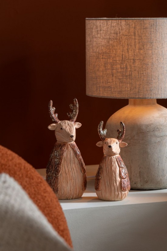 Jolipa Renne Imitation Bois Polyrésine Camel Small.