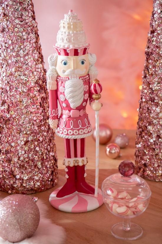 Jolipa Casse Noisette Bonbon Poudre De Chaux Blanc Rose Large.