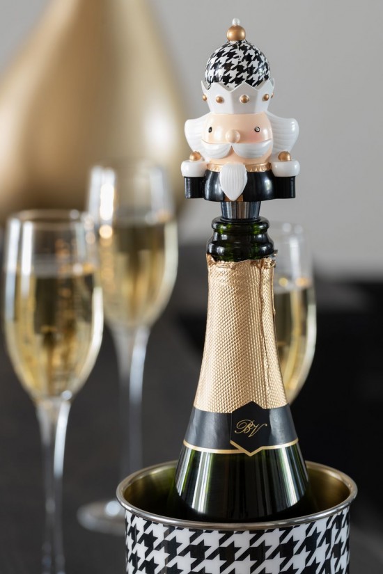 Jolipa Boite De 3 Bouchon Pied De Poule Poudre De Chaux Noir Blanc.