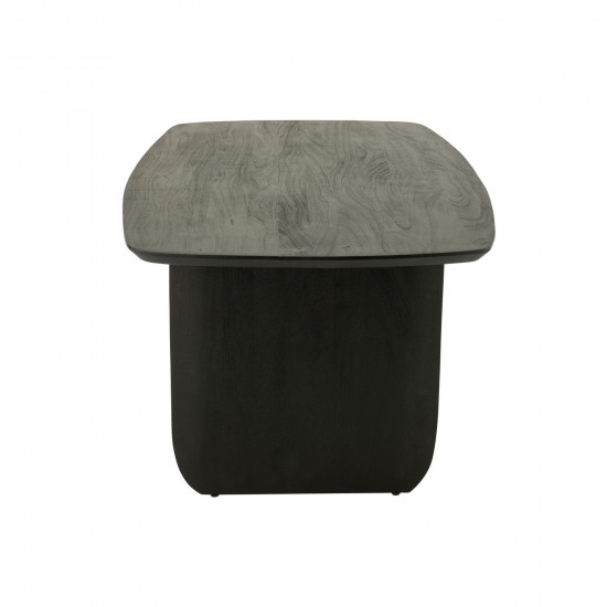 J-Line J Line tables a manger de repas Jolipa Table À Manger Bois D Acacia Noir.