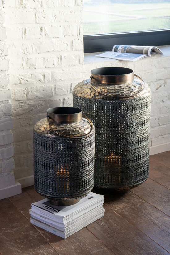 J-Line lanternes-photophores 55908.