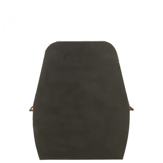 Jolipa Meuble Bar Téléphérique Fer Bois De Manguier Rouge Blanc.