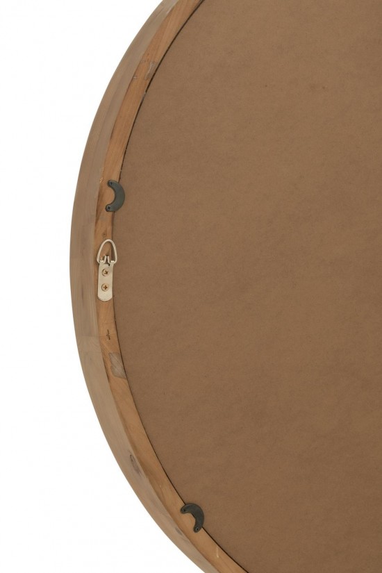 Jolipa Miroir Mural Wall Mirror L Bois De Sapin Beige Clair Large.