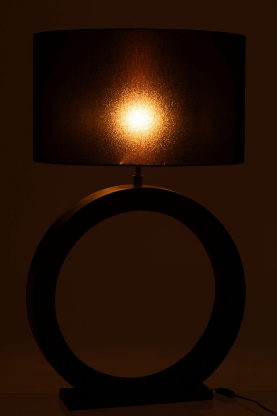 J-Line J Line Éclairage Armatures Luminaires D'intérieur Pieds De Lampe Avec Abat Jour Lampes De Table Jolipa Lampe Rond Alum.