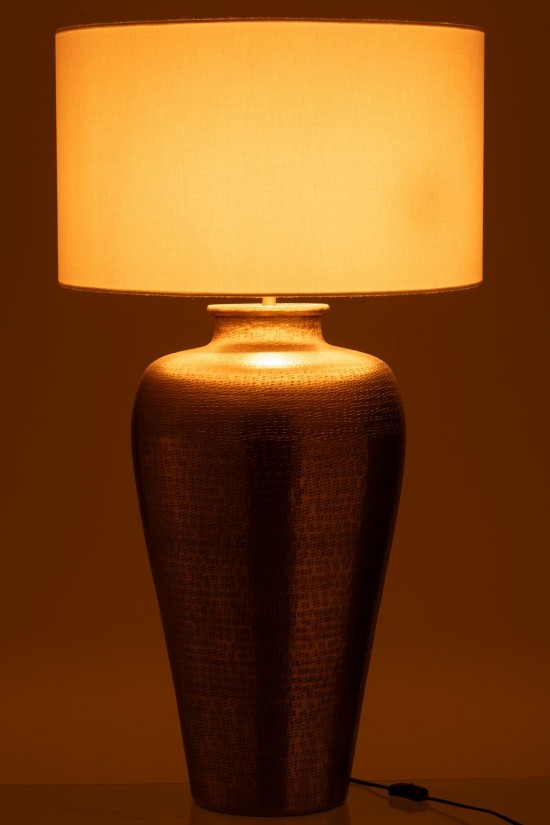 J-Line J Line Éclairage Armatures Luminaires D'intérieur Pieds De Lampe Avec Abat Jour Lampes De Table Jolipa Maison Lamp Cyl.