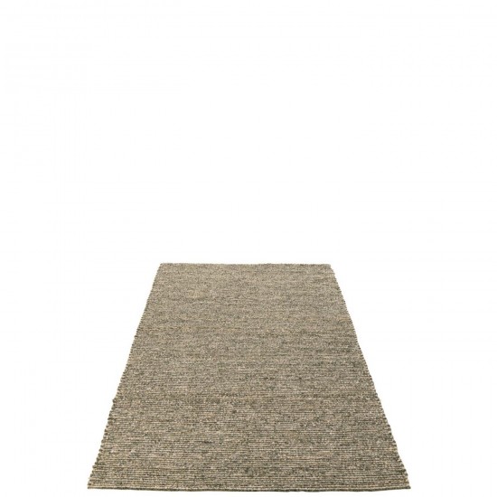 J Line Tapis Tissé Polyester Écru Vert Olive L200xB300xH2 cm Jline 56317 by Jolipa 56317.