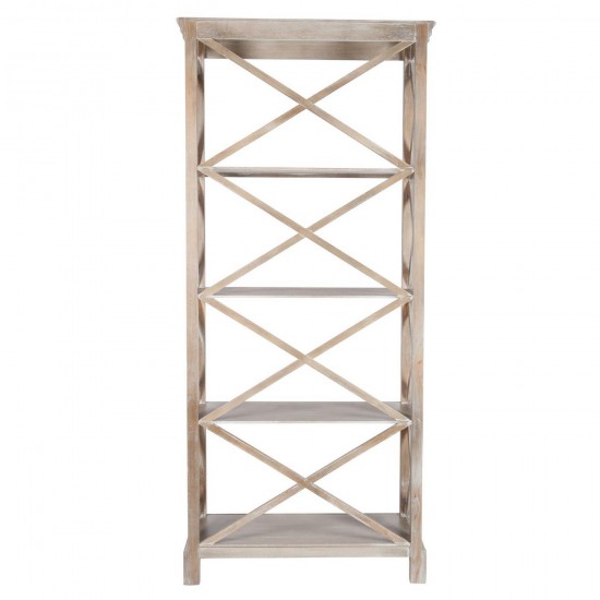 Jolipa Coussin Tissé Laine Écru Marron.