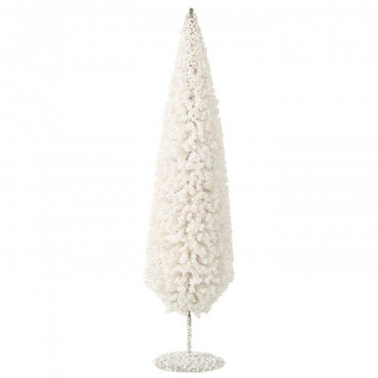 J Line Sapin De Noël Pet Blanc Large L14xB14xH54 cm Jline 56568 by Jolipa 56568.