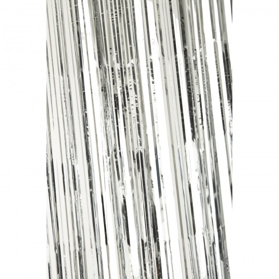 Jolipa Rideau Franges Vinyle Argenté.