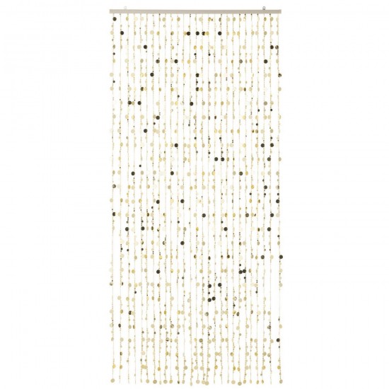 J Line Rideau Rond Ps Doré L90xH200 cm Jline 56668 by Jolipa 56668.