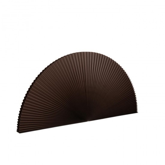 J Line Cloison Pliable Papier Marron Foncé L190xB10xH95 cm Jline 56776 by Jolipa 56776.