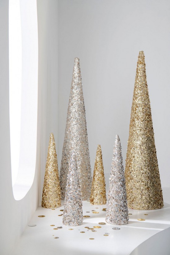 Jolipa Cône Sequins Mousse Champagne Medium.