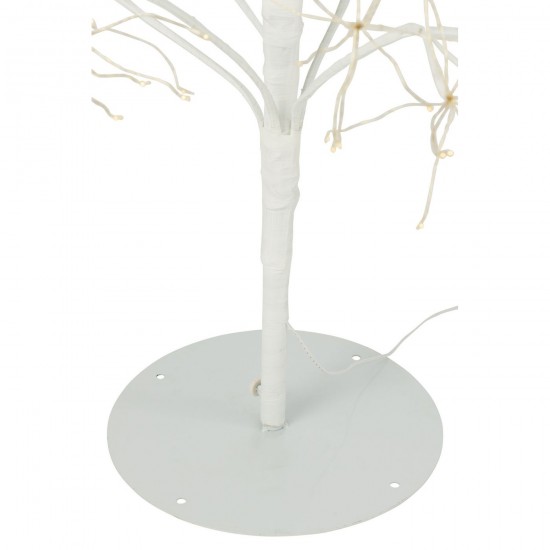 Jolipa Arbre 3000 Led Métal Blanc Large.