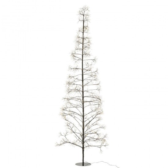 J Line Arbre 3000 Led Métal Noir Large L55xB55xH300 cm Jline 56865 by Jolipa 56865.