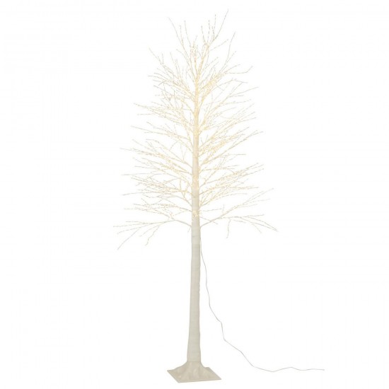 J Line Arbre 3000 Led Plastique Blanc Large L50xB50xH210 cm Jline 56867 by Jolipa 56867.