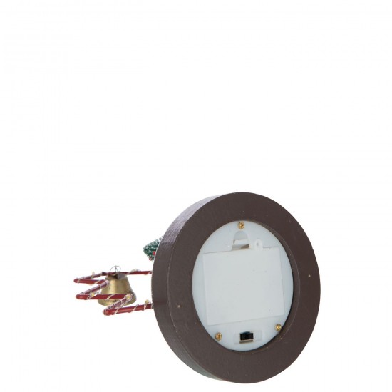 Jolipa Ours Bonhomme De Neige Led Cœur Arbre Contreplaqué Rouge Noël Blanc Assortiment De 2.