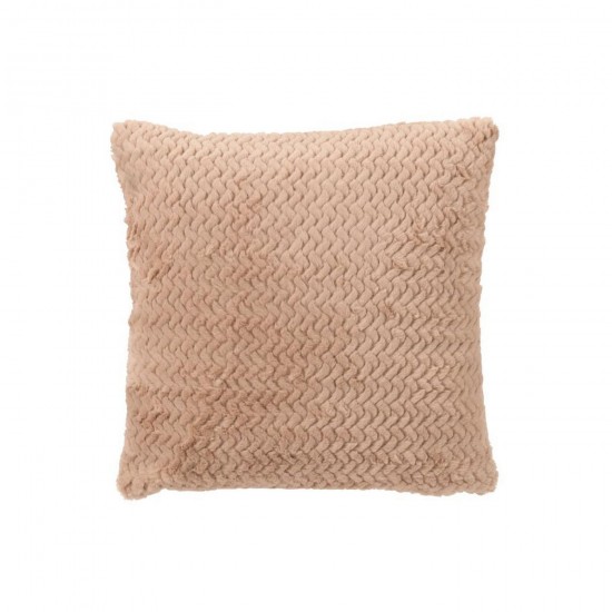 J Line Coussin Polyester Camel L45xB45xH15 cm Jline 56907 by Jolipa 56907.