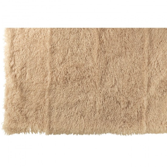 Jolipa Couverture Moutie Polyester Beige.