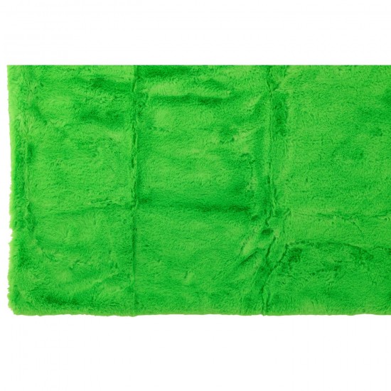 J-Line J Line Jolipa Couverture Cutie Polyester Vert Fluo.