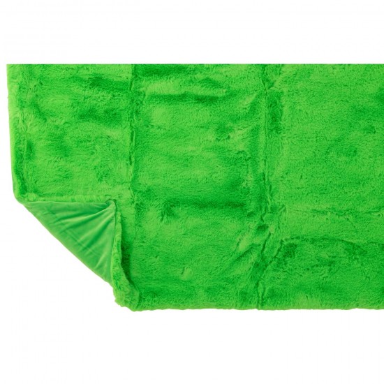 Jolipa Couverture Cutie Polyester Vert Fluo.