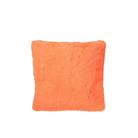 J Line Coussin Cutie Polyester Rouge Fluo L45xB45xH15 cm Jline 56927 by Jolipa 56927.