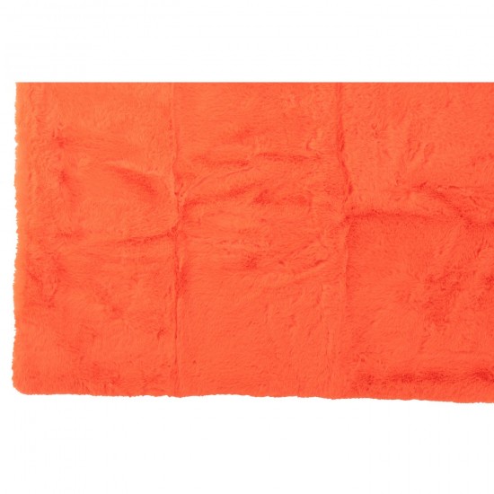 J-Line J Line Jolipa Couverture Cutie Polyester Rouge Fluo.