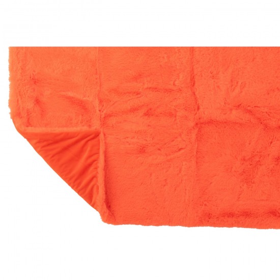 Jolipa Couverture Cutie Polyester Rouge Fluo.