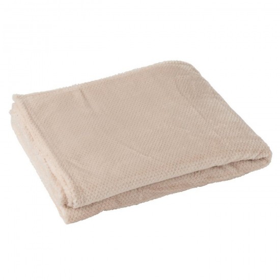 J Line Couverture Snuggle Polyester Rose Clair L130xB170 cm Jline 57042 by Jolipa 57042.