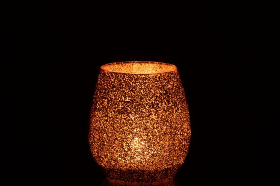 J-Line J Line photophores Jolipa Photophore Verre Pêche Large.