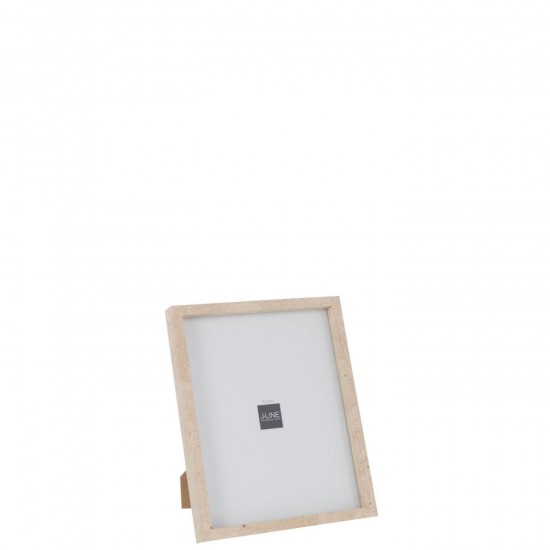 J Line Cadre Photo Rectangle 20X25Cm Mdf Naturel L27xB3xH22 cm Jline 57265 by Jolipa 57265.
