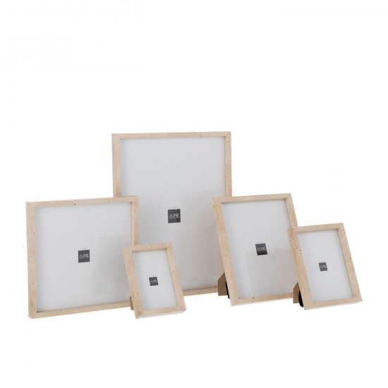 J-Line J Line Cadre photo simple Cadres photo simple Jolipa Cadre Photo Rectangle 30X40Cm Mdf Naturel.