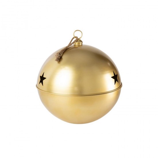 J Line Boule De Noël Balle Fer Doré Extra Large L80xB80xH90 cm Jline 57317 by Jolipa 57317.