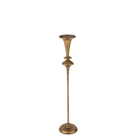 J Line Chandelier Fer Doré Small L16xB16xH81 cm Jline 57405 by Jolipa 57405.