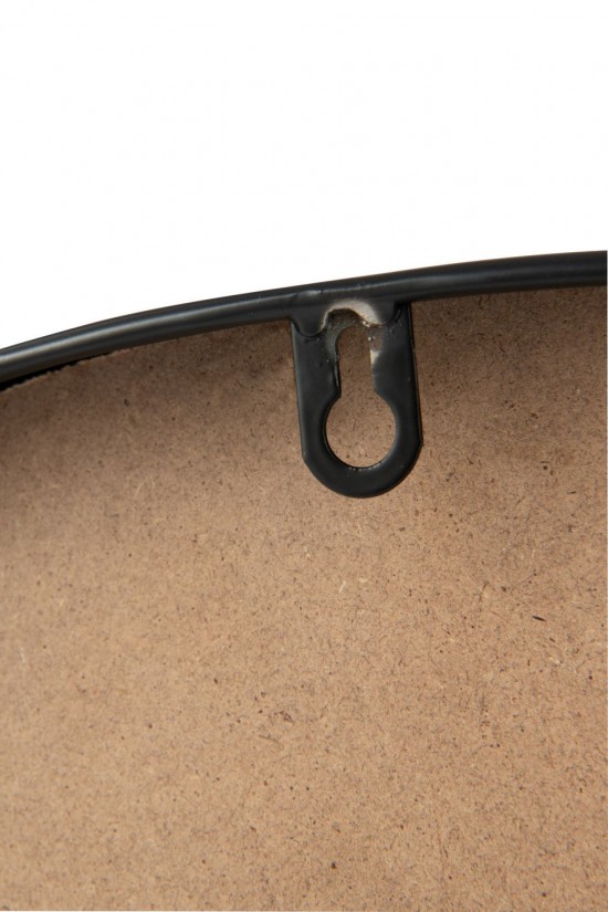 Jolipa Horloge Murale Mdf Marron Noir Small.