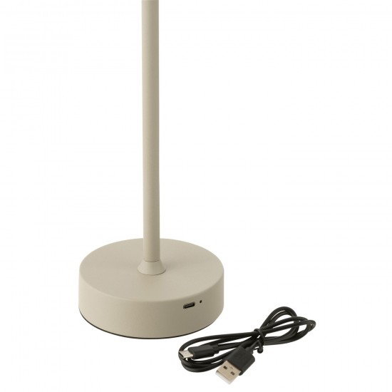 J-Line J Line Éclairage Armatures Luminaires D'intérieur Pieds De Lampe Avec Abat Jour Lampes De Table Lampe Goa Métal.