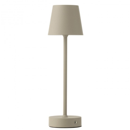 J Line Lampe Goa Métal Taupe L12xB12xH37 cm Jline 57418 by Jolipa 57418.