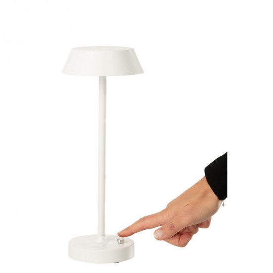 Jolipa Lampe Noé Métal Blanc.